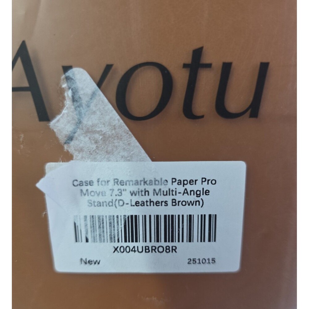 Ayotu Case for Remarkable Paper Pro Move 7.3" with Multi-Angle Stand (Brown) - Picture 7 of 8